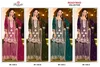 R 1449 A To D By Ramsha Georgette Embroidery Readymade Plazzo Suits